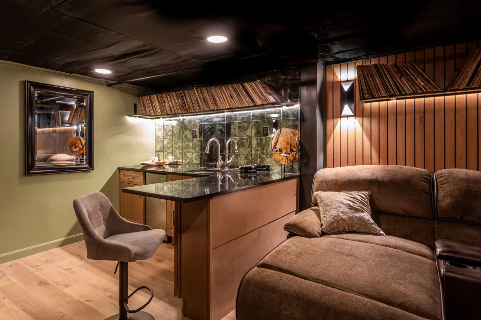 Chill Den Makeover - West Philadelphia by K&B Interiors - Photo 4