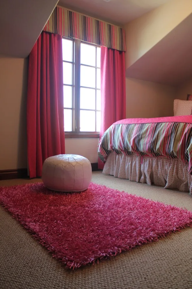 Wilson Estates Vibrant Young Girl's Bedroom by Megan McGraw Interior Design - Photo 2
