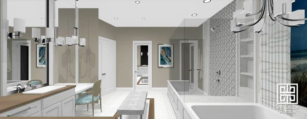 YL Primary Bathroom Renovation by Deisi Vazquez Interiors - Photo 10