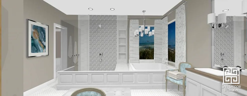 YL Primary Bathroom Renovation by Deisi Vazquez Interiors - Photo 7