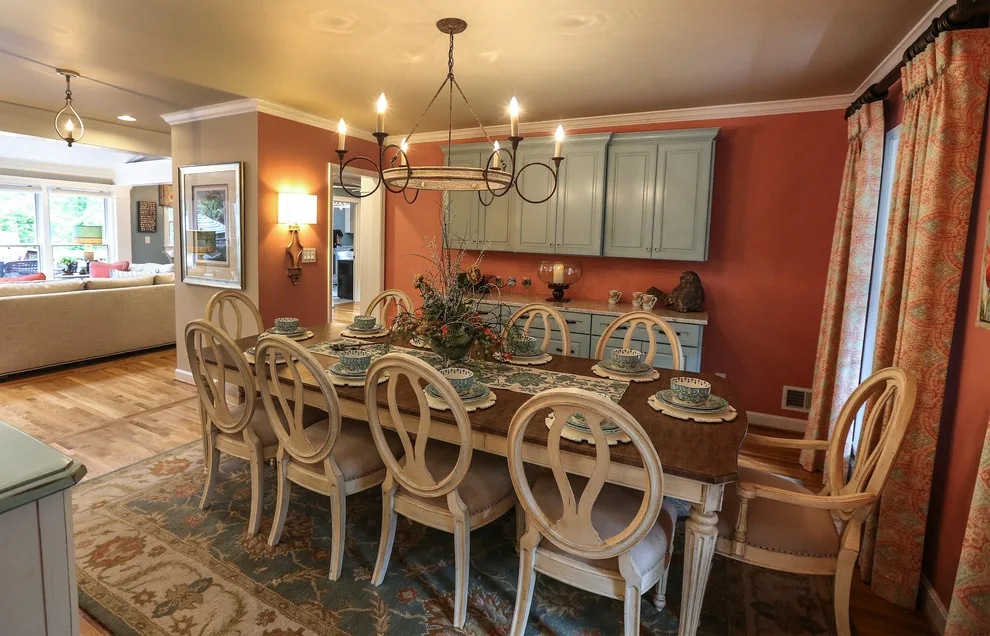 A Vibrant Farmhouse Dining Area 2016 by Lisa Lynn Designs Home Store & Design Studio - Photo 4