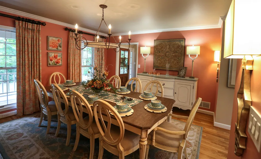 A Vibrant Farmhouse Dining Area 2016 by Lisa Lynn Designs Home Store & Design Studio - Photo 3