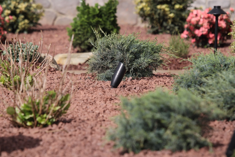 Landscape Planting, Lighting, and Using Red Tipple Stone by Holly Days Nursery & Landscaping - Photo 35