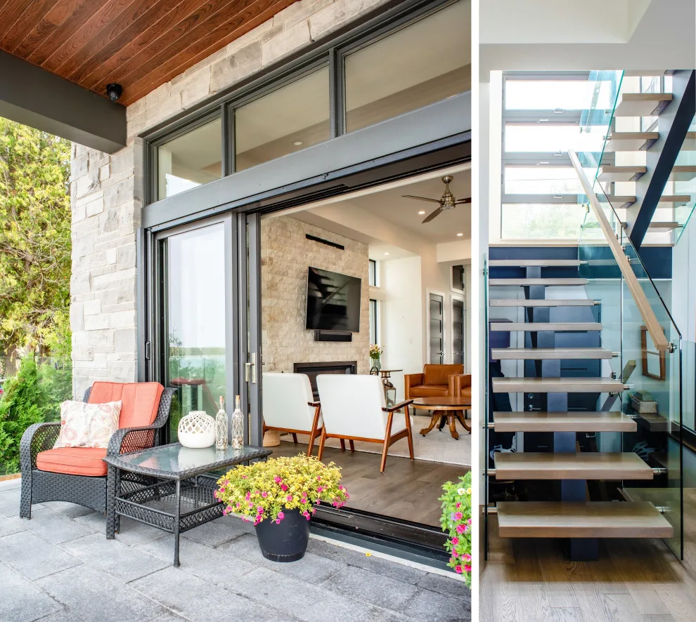 a fresh residence by a beautiful lake by Baker Posey Design - Photo 5