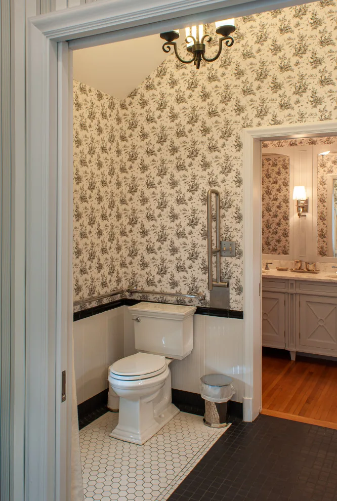 Tudor-inspired bathroom expansion by Gavin Design - Photo 4