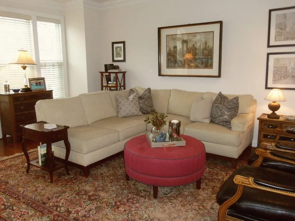 Revamped living area using current furnishings by House To Home - Photo 3