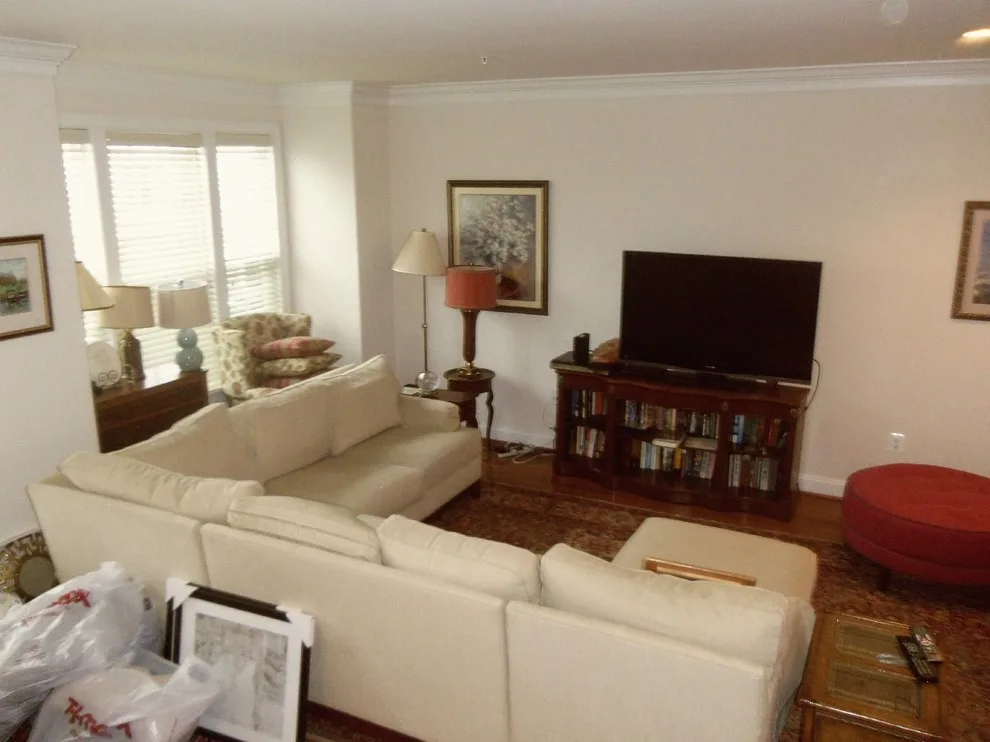 Revamped living area using current furnishings by House To Home - Photo 5