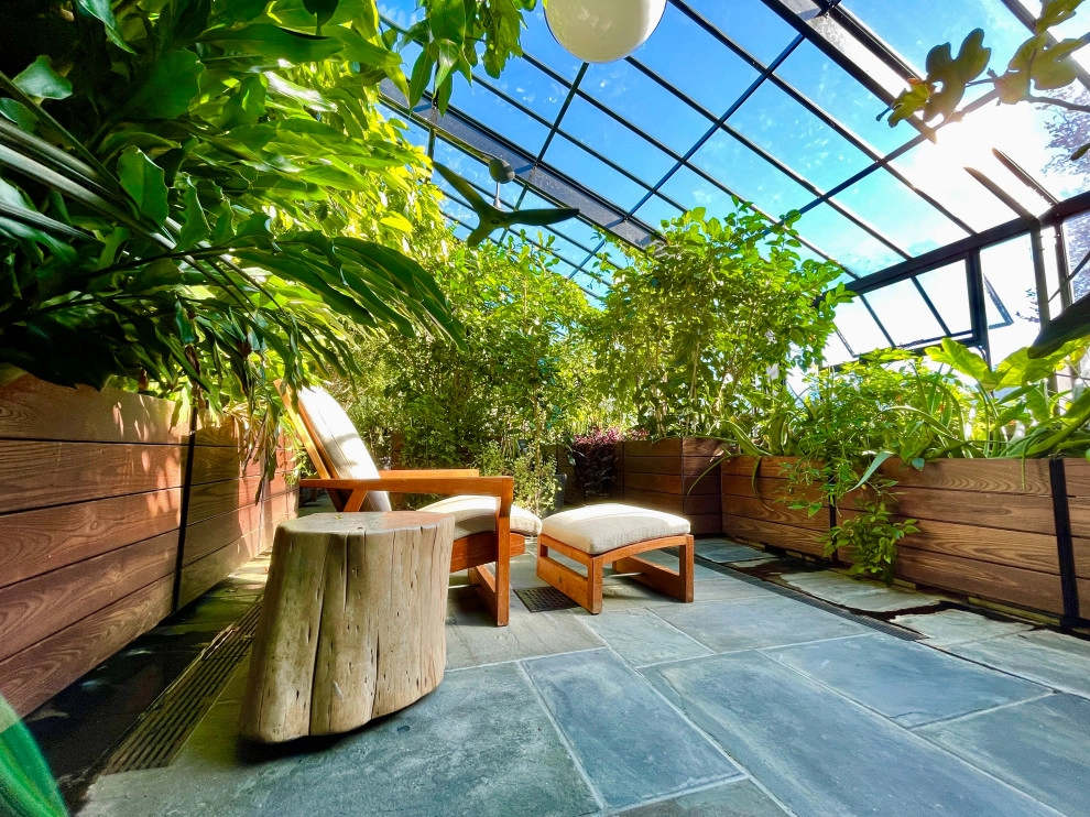 Tropical Greenhouse in Massachusetts by HomeHarvest - Edible Landscapes And Construction - Photo 12