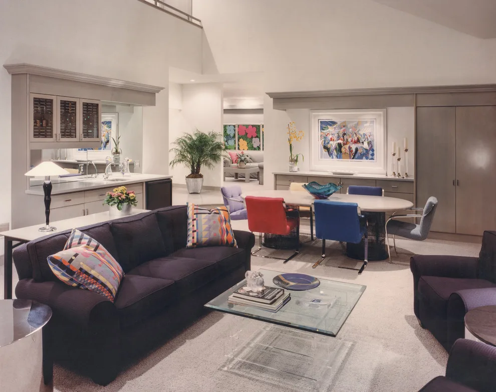 Modern Art-Inspired Interior Design by Cynthia J. Hoffman Interior Design, Inc. - Photo 5