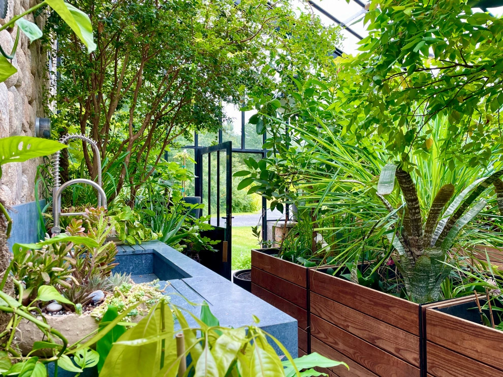 Tropical Greenhouse in Massachusetts by HomeHarvest - Edible Landscapes And Construction - Photo 9