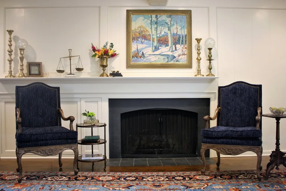 Traditional American Lounge by Barbara Clayton Design - Photo 5