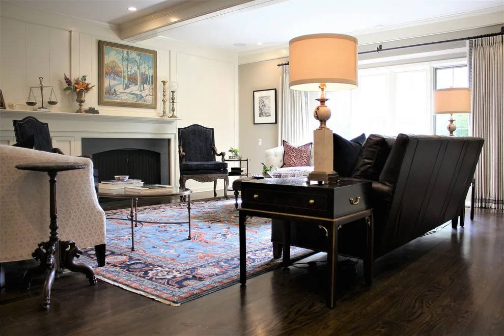 Traditional American Lounge by Barbara Clayton Design - Photo 4