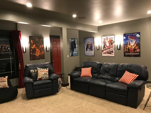 Home Theater Makeover by Inspired Space Design, LLC - Photo 4