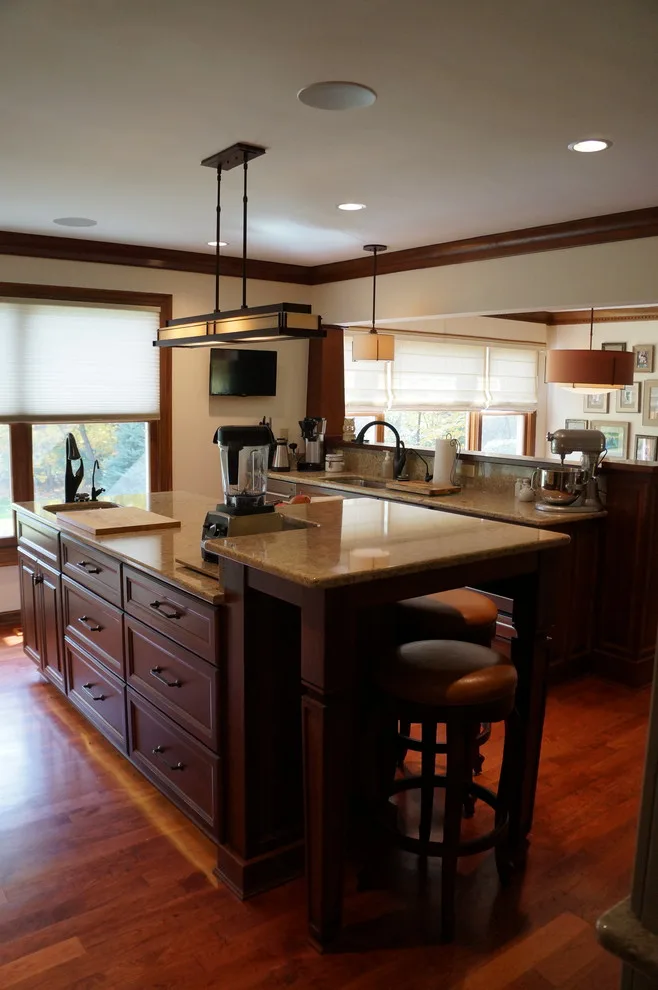 Carmel Arts and Crafts Renovation by Amethyst Interiors LLC - Photo 75