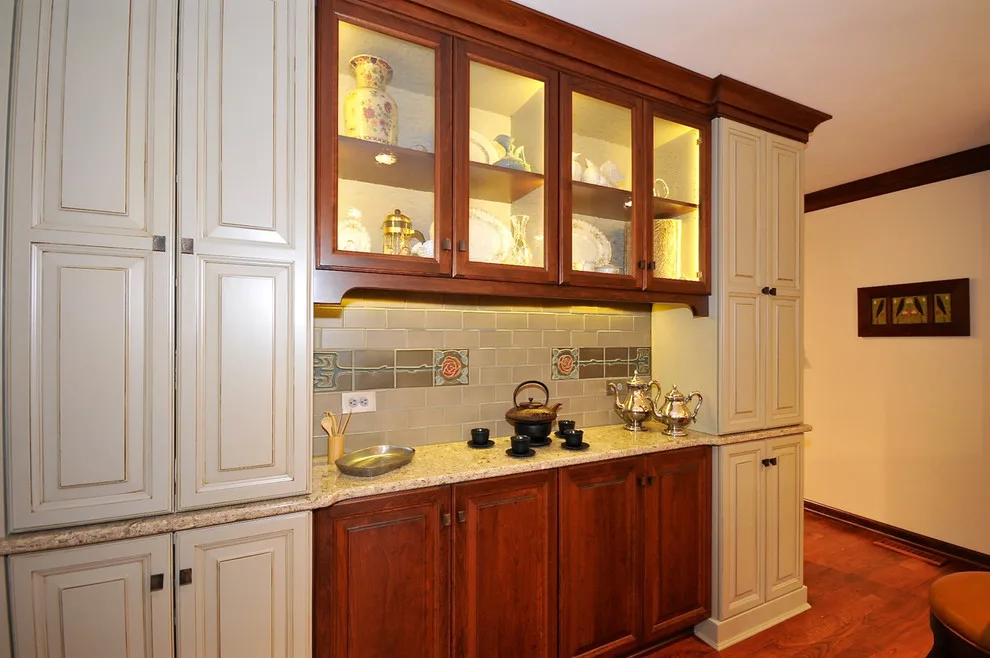 Carmel Arts and Crafts Renovation by Amethyst Interiors LLC - Photo 51