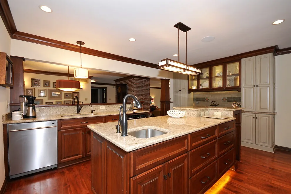 Carmel Arts and Crafts Renovation by Amethyst Interiors LLC - Photo 33