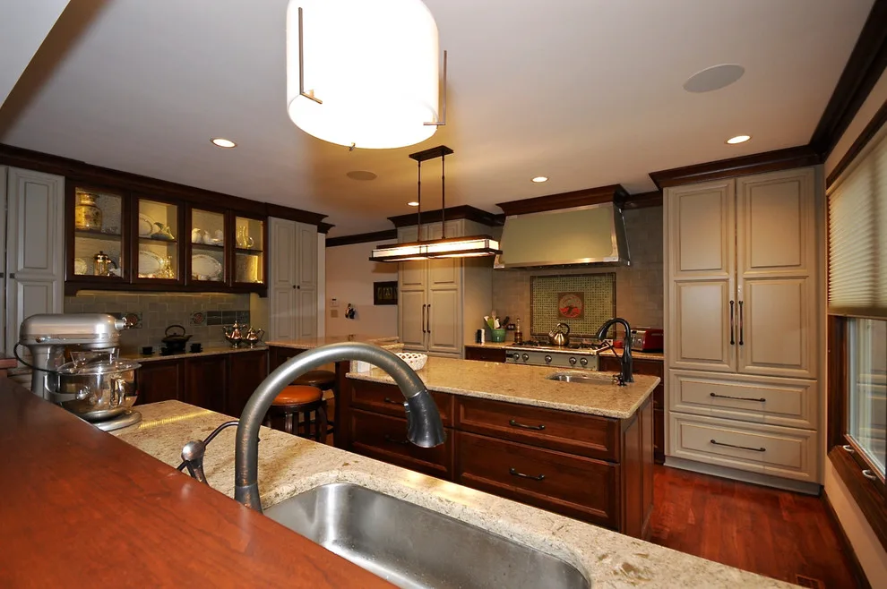 Carmel Arts and Crafts Renovation by Amethyst Interiors LLC - Photo 126