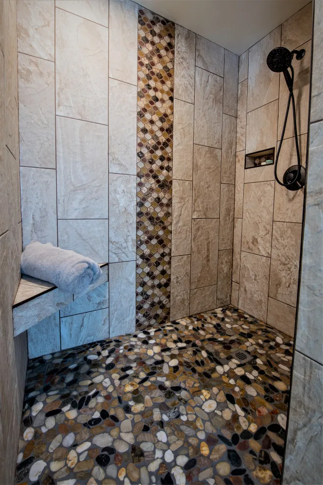 Modern Asian-Inspired Bathroom by Annmari's Design, LLC - Photo 4