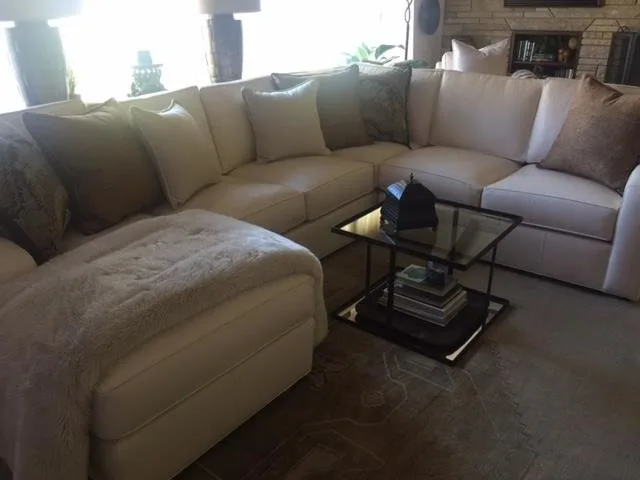 Asian Delight - Custom Sectional and Pillow Set by Dawneva/Ethan Allen Design Center Peoria Il - Photo 3