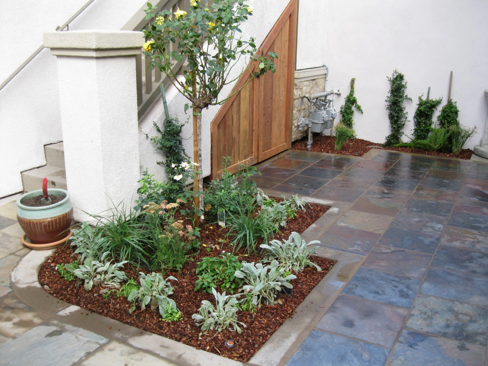 Backyard Retreat with Custom Arbor & Water Feature by Hortus Design Sustainable Landscapes - Photo 4