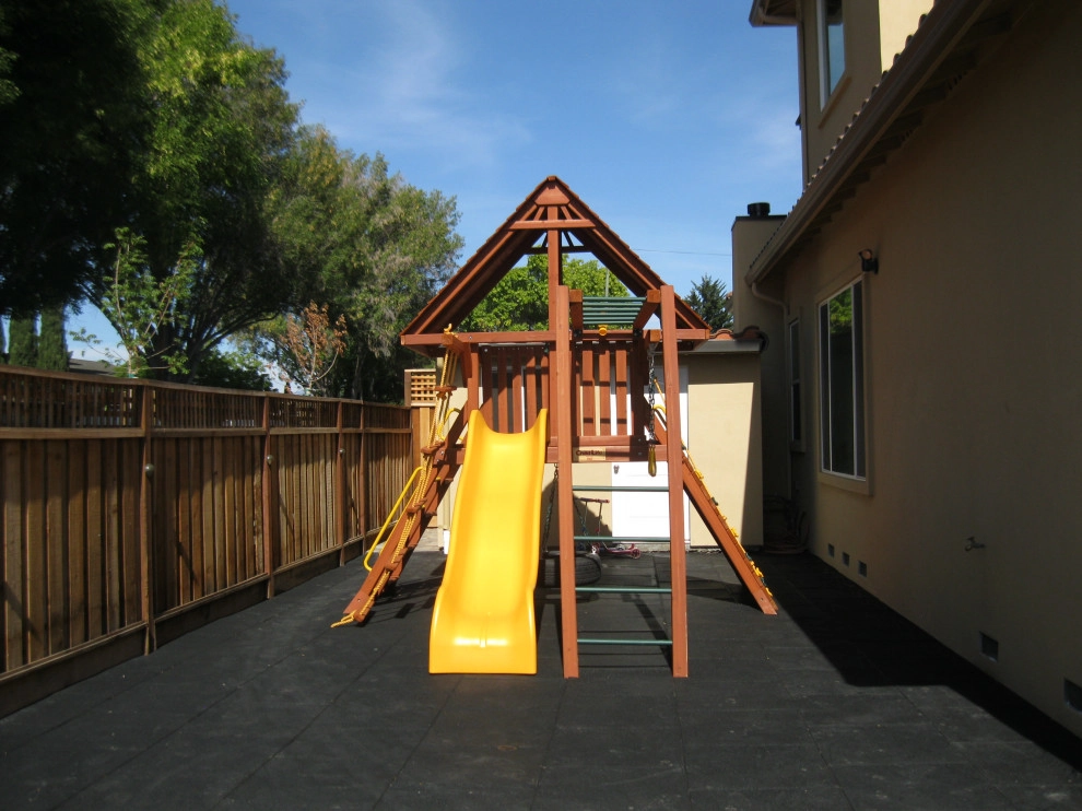 Front & Backyard with Play Area & Custom Carpentry by Hortus Design Sustainable Landscapes - Photo 7