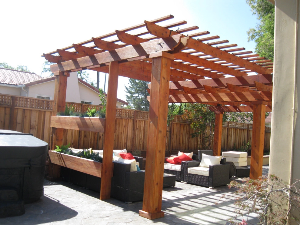 Front & Backyard with Play Area & Custom Carpentry by Hortus Design Sustainable Landscapes - Photo 3