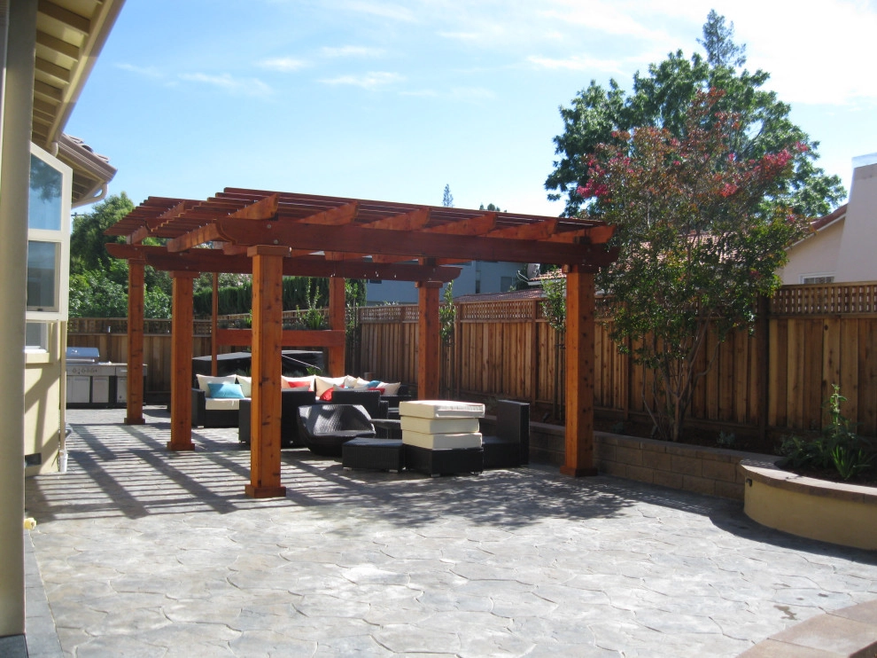 Front & Backyard with Play Area & Custom Carpentry by Hortus Design Sustainable Landscapes - Photo 5