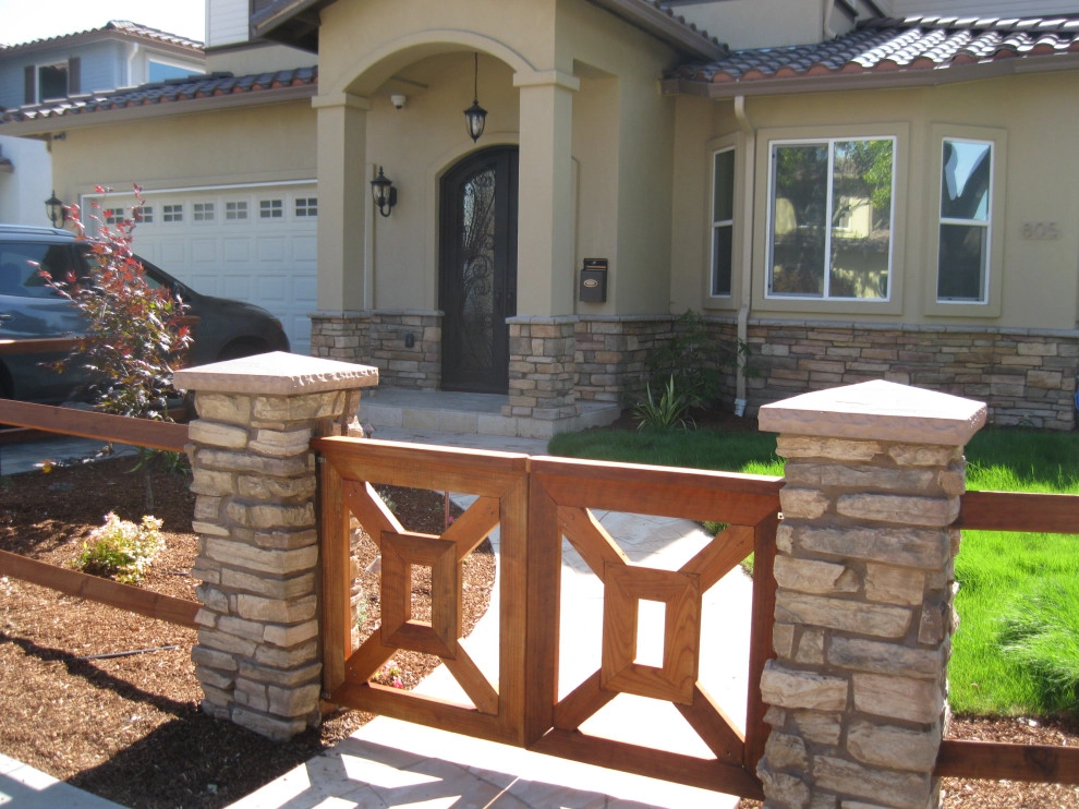 Front & Backyard with Play Area & Custom Carpentry by Hortus Design Sustainable Landscapes - Photo 6