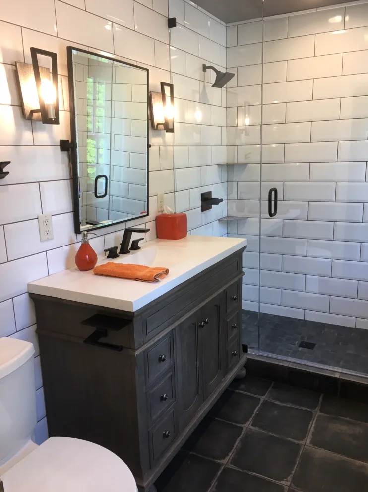 Aviation-Themed Bathroom Expansion by Unique Ambiance LLC - Photo 6