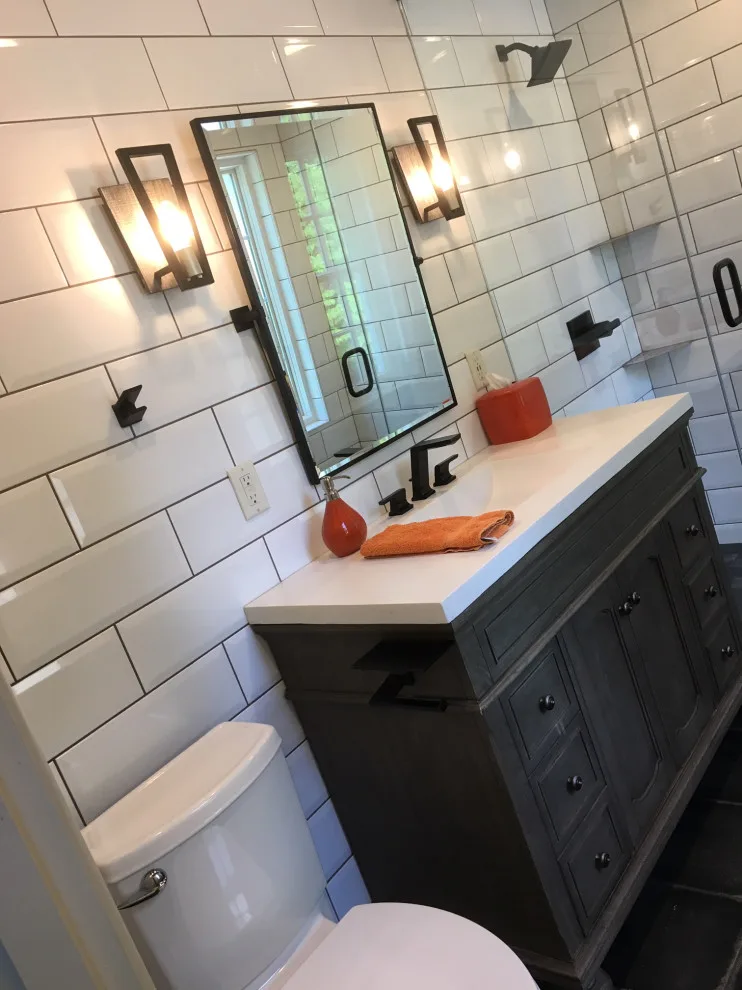 Aviation-Themed Bathroom Expansion by Unique Ambiance LLC - Photo 5