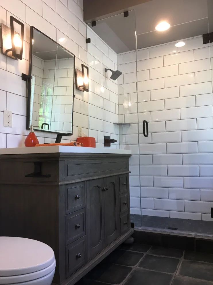 Aviation-Themed Bathroom Expansion by Unique Ambiance LLC - Photo 9