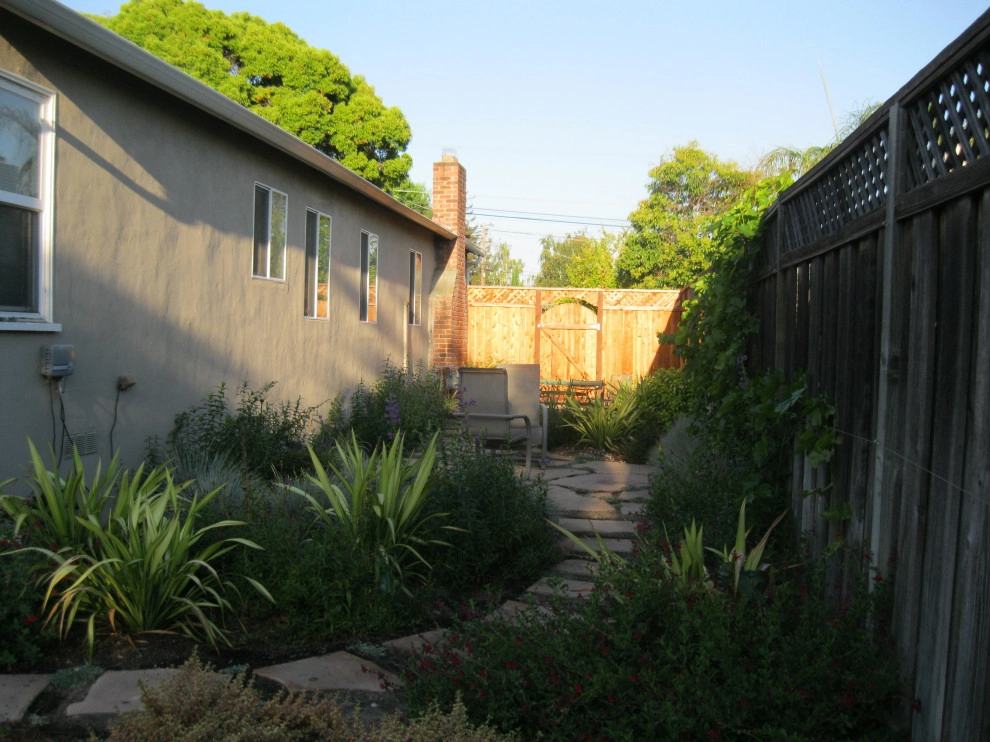 Front & Backyard with Native Plants & Flagstone Patio by Hortus Design Sustainable Landscapes - Photo 4