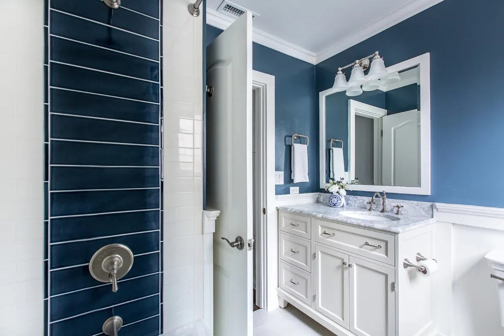 Infant Boys' Bath by Elizabeth Louise Interiors - Photo 6