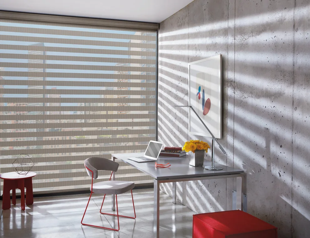 Striped Blinds by Debbie Fornoff Interior Design And Draperies - Photo 3