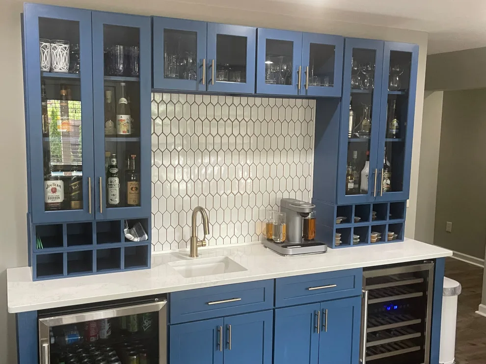 Lower Level Entertainment Space 2022 by Panache` Interiors-Woodstock GA - Photo 4