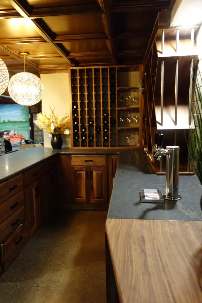 New York Basement Entertainment Space by Inspired Space Design, LLC - Photo 9