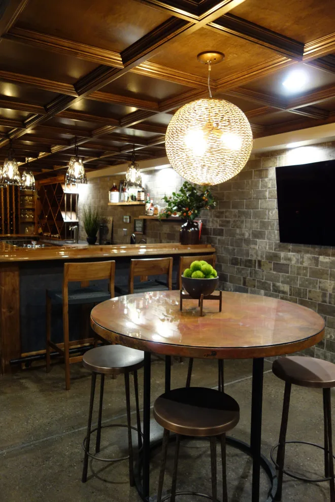 New York Basement Entertainment Space by Inspired Space Design, LLC - Photo 19