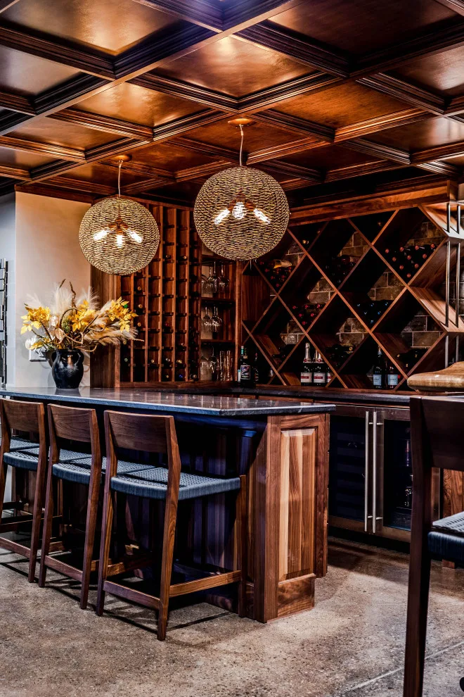 New York Basement Entertainment Space by Inspired Space Design, LLC - Photo 6