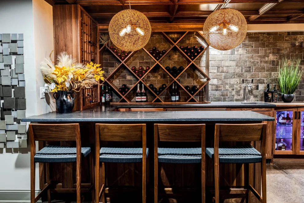 New York Basement Entertainment Space by Inspired Space Design, LLC - Photo 27
