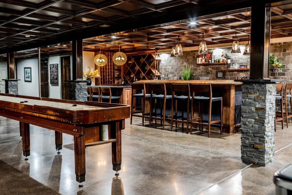 New York Basement Entertainment Space by Inspired Space Design, LLC - Photo 22