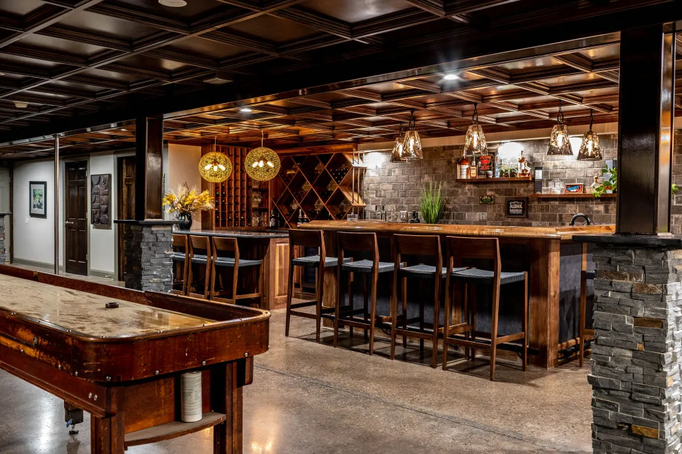 New York Basement Entertainment Space by Inspired Space Design, LLC - Photo 23