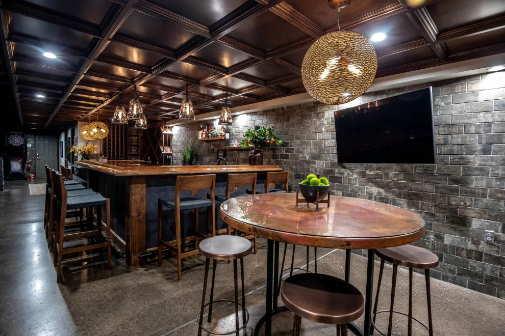 New York Basement Entertainment Space by Inspired Space Design, LLC - Photo 18