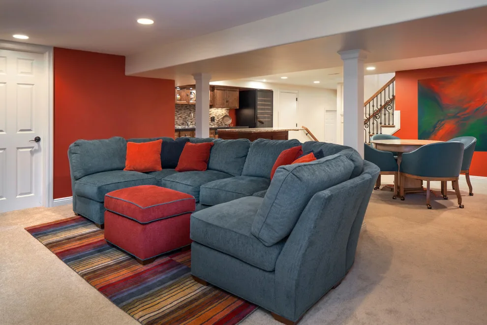Basement Renovation and Home Entertainment System by Interior Design Concepts - Photo 2