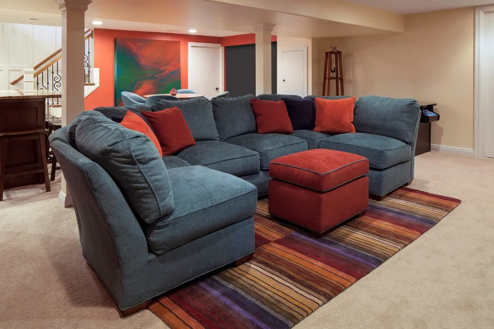 Basement Renovation and Home Entertainment System by Interior Design Concepts - Photo 5