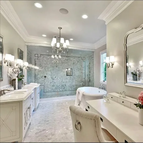 Restroom Design by Sherry Frederick Interior Designs & Co - Photo 12