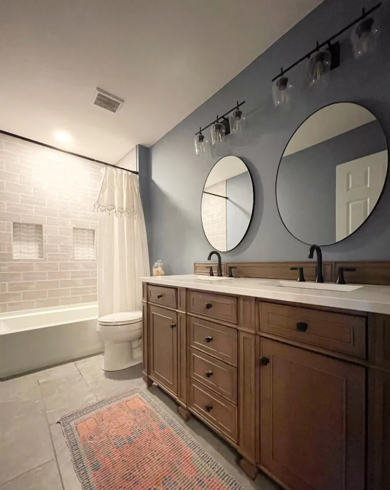 Restroom renovation by Amena Zamora Designs - Photo 17