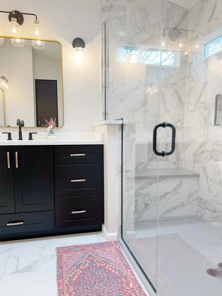 Restroom renovation by Amena Zamora Designs - Photo 6
