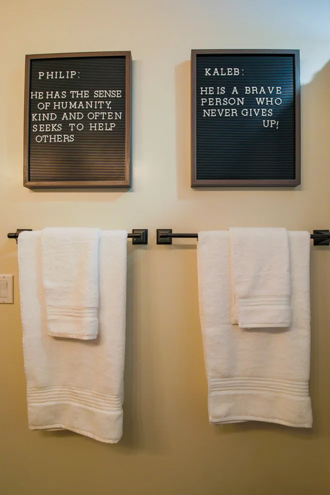 Boys' restroom by Mela Interior Designs - Photo 12
