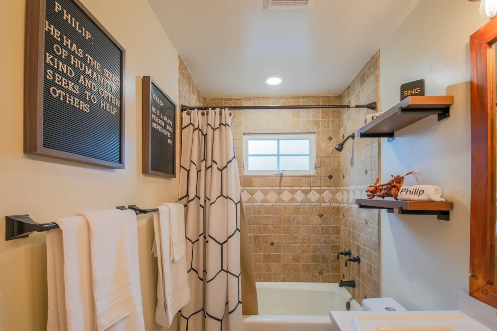 Boys' restroom by Mela Interior Designs - Photo 3