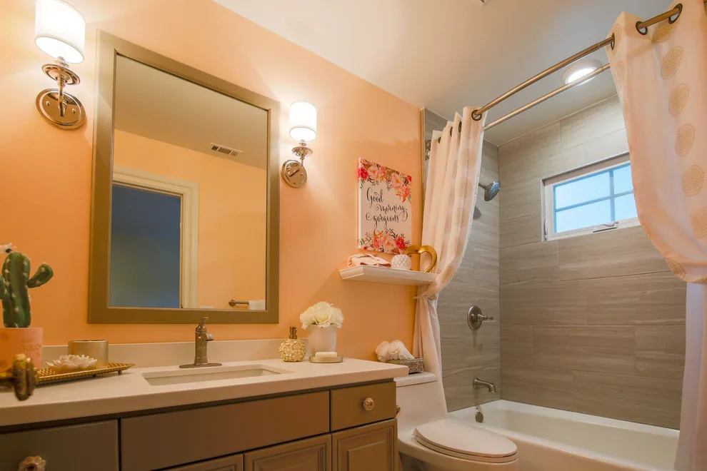 Girls' restroom by Mela Interior Designs - Photo 5